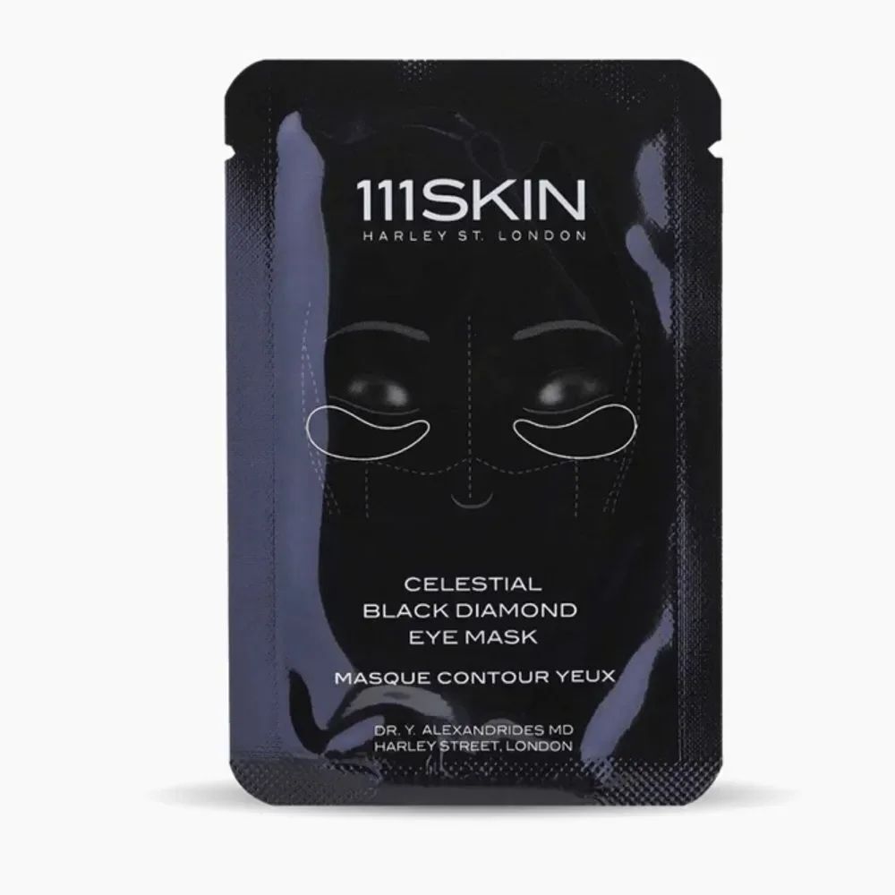 111SKIN Celestial Black Diamond Eye Mask Set Of 8